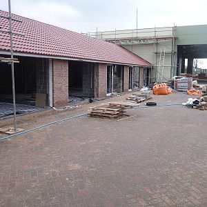 Rear of new Entrance building