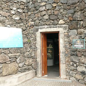Aquario de Madeira , Porto Moniz - entrance .