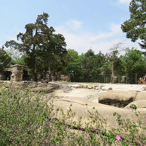 Wilds of Africa - Monorail Safari - Semi-arid Desert Exhibit for Gemsbok, A
