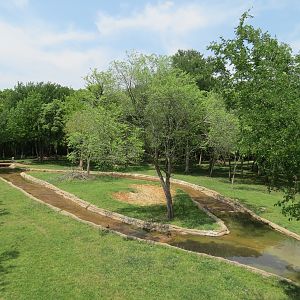 Wilds of Africa - Monorail Safari - Bush Exhibit for Antelope and Birds