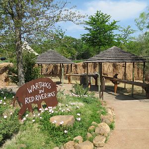 Giants of the Savanna - Donga Exhibits Sign