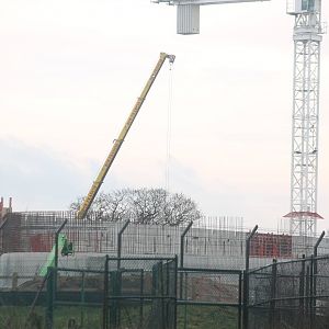 Construction of Islands Chester Zoo 8 March 2014