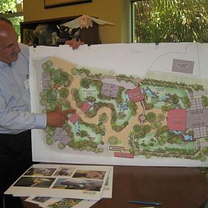 Land Of The Tiger exhibit lay out