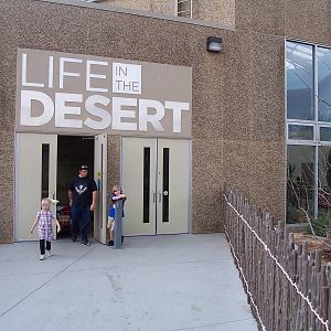 Life in the Desert entrance
