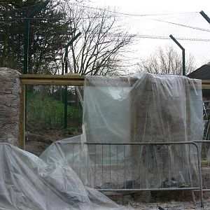 Crane Exhibit at Blackpool Zoo, 30/03/14