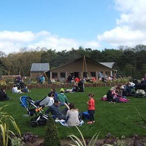 View of the new main Cafe