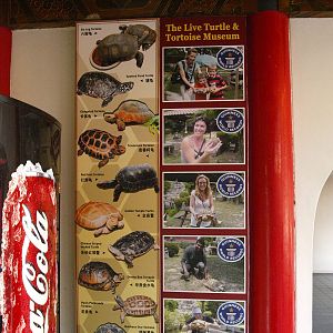 Information at entrance