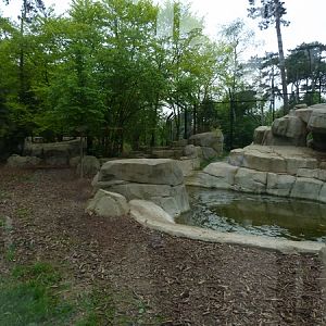 Europe; Iberian wolf enclosure