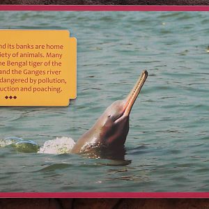 signage in the Ganges River section