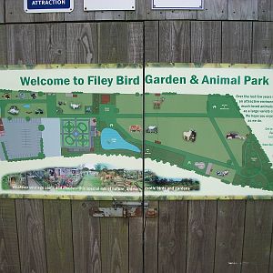 Map on entrance building, 1st May 2014