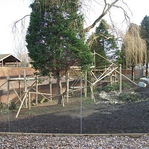 Red Panda exhibit completed, 21st February 2014