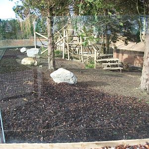 Red Panda exhibit completed, 21st February 2014