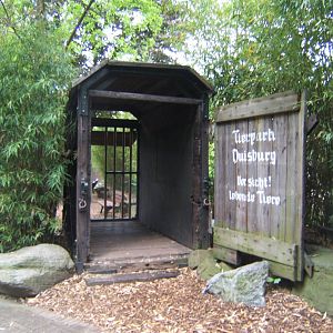 Old School Elephant Transport crate