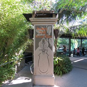 Lost Forest - Monkey Trails and Forest Tails - Entry Sign