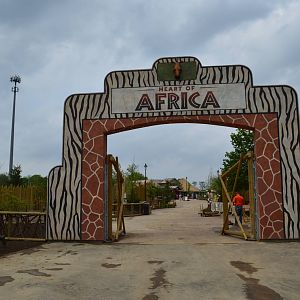 Heart of Africa entrance