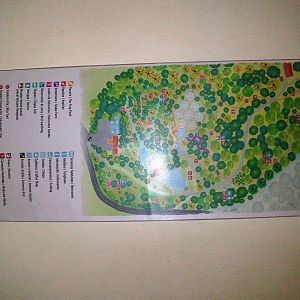 Map at Arenal Natura, 18/04/14