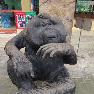 Orangutan Statue