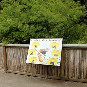 Red Panda Signage