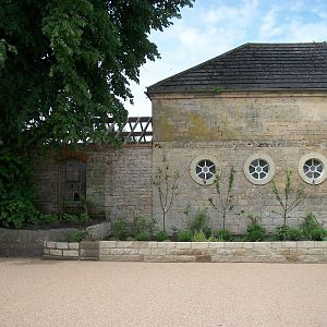 A lovely new look for the area around the Hall, 9th June 2014