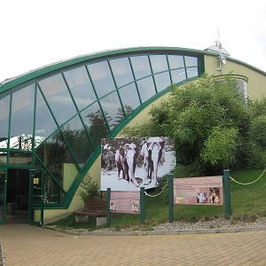 Usti nad Labem Entrance to Elephant house