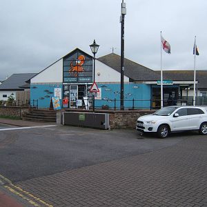 Maryport Aquarium Entrance and building