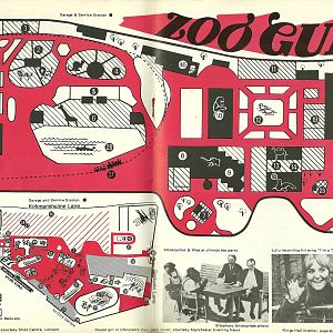 Belle Vue, Manchester. Map from 1971 guidebook part one