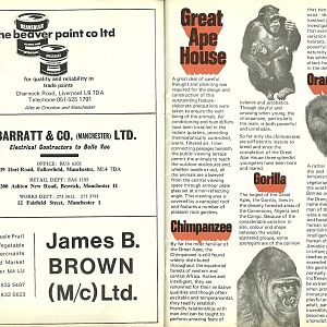 Belle Vue, Manchester. Pages from 1971 guidebook