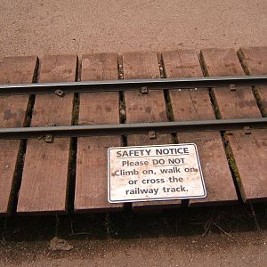 New safety notice on the Railway
