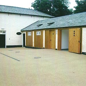 Former zoo yard transformed, Summer 2013