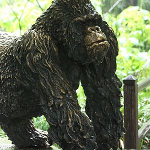 Gorilla statue
