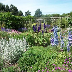 Looking across the gardens from near African Parrots Aviary, 19th June 2014