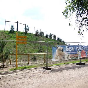 Polar Bear Enclosure Construction at Yorkshire WP, 21/06/14