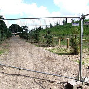 Polar Bear Enclosure Construction at Yorkshire WP, 21/06/14