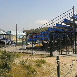 Sea lion enclosure and show arena