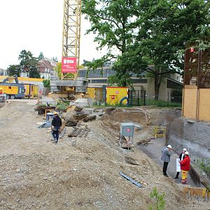 New Elephant Enclosure under construction