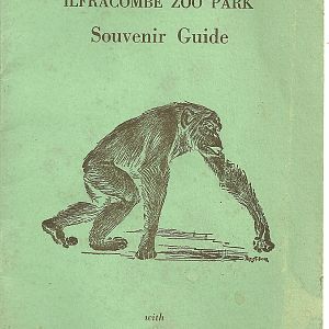 Ilfracombe Zoo Park - front cover of early 1960s guidebook