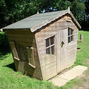 A wooden building, 6th June 2014