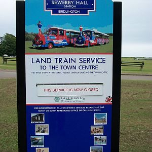A new sign for those who arrive in style, 27th June 2014