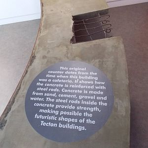 Part of tecton exhibition