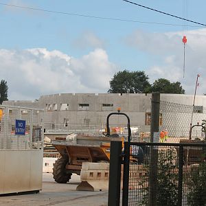 Construction Work, Islands, Chester Zoo 21 June 2014