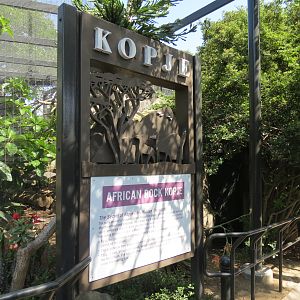 Africa Rocks - Kopje - Sign