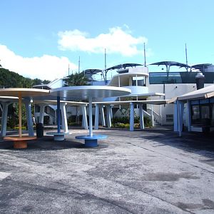 Cafe Seating Area at Miami Seaquarium, 16/10/13