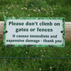 Seeking to protect the new railings.....and more, 24th July 2014