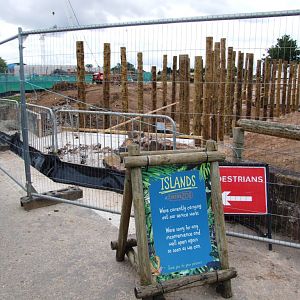 Islands Entrance Construction at Chester, 27/07/14