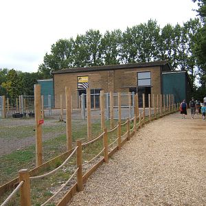 View of the old Giraffe House