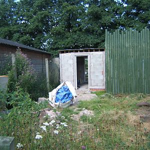 New Tortoise House under construction