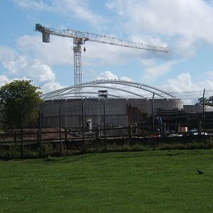 Roof going on Islands