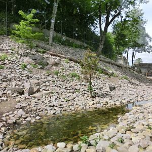 snow leopard exhibit - Karlsruhe Zoo