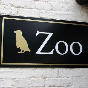 New entrance sign, 1st August 2014