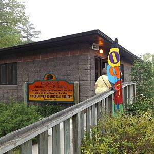 Education and Animal Care Building Entrance